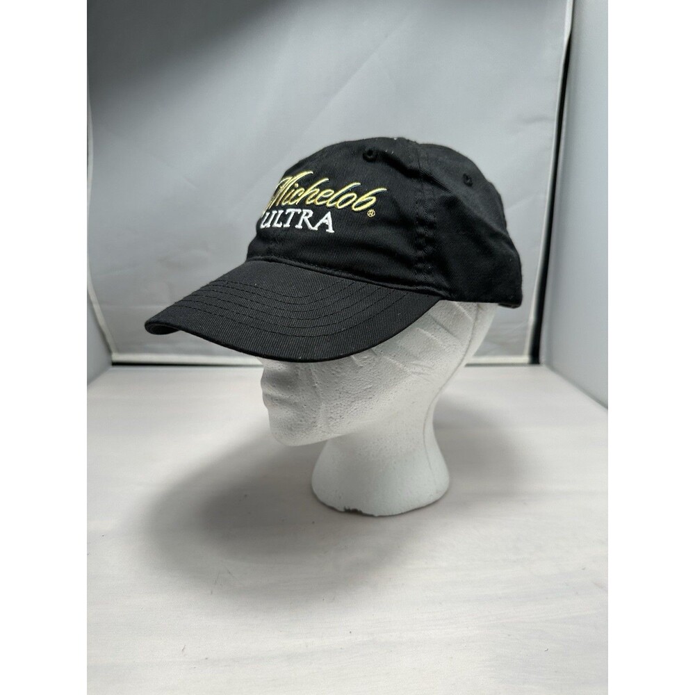 MICHELOB ULTRA  BEACH GOLF STRAPBACK DEADSTOCK HAT CAP VINTAGE